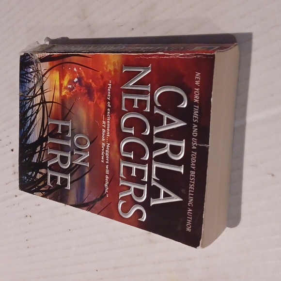 $4 Add-on "On Fire" by Carla Neggers - Paperback Novel - Picture 6 of 7